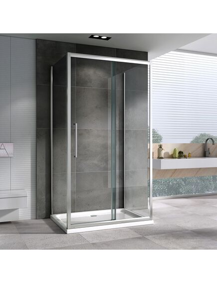 Купить Душевой уголок ABBER Schwarzer Diamant AG30110H-S85-S85 (ag30110h-s85-s85) по цене 52360 руб., в Санкт-Петебруге в интернет магазине 100-Систем, а также дургие товары ABBER из раздела Душевые ограждения и Душевые кабины и ограждения