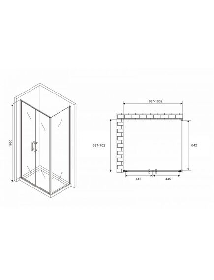 Купить Душевой уголок ABBER Sonnenstrand AG04100C-S70 (ag04100c-s70) по цене 38250 руб., в Санкт-Петебруге в интернет магазине 100-Систем, а также дургие товары ABBER из раздела Душевые ограждения и Душевые кабины и ограждения