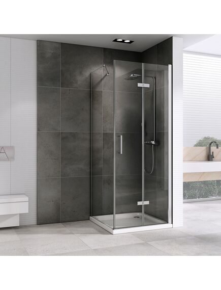 Купить Душевой уголок ABBER Zart AG08090P-S81 (ag08090p-s81) по цене 37230 руб., в Санкт-Петебруге в интернет магазине 100-Систем, а также дургие товары ABBER из раздела Душевые ограждения и Душевые кабины и ограждения