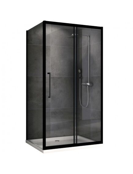 Купить Душевой уголок ABBER Schwarzer Diamant AG30120BH-S80B (ag30120bh-s80b) по цене 41650 руб., в Санкт-Петебруге в интернет магазине 100-Систем, а также дургие товары ABBER из раздела Душевые ограждения и Душевые кабины и ограждения