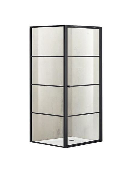 Купить Душевой уголок Azario Richmond 100х100 AZ-NAG1221 1000 BLACK правый (az- nag1221 1000 black) по цене 32400 руб., в Санкт-Петебруге в интернет магазине 100-Систем, а также дургие товары Azario из раздела Душевые ограждения и Душевые кабины и ограждения
