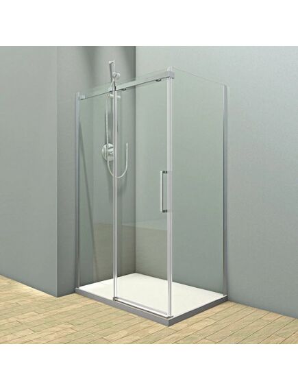 Купить Душевой угол Veconi  160x80x195  RV-071 (rv071-16080pr-01-19c4) по цене 59606 руб., в Санкт-Петебруге в интернет магазине 100-Систем, а также дургие товары Veconi из раздела Душевые ограждения и Душевые кабины и ограждения