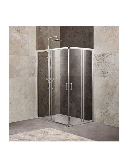 Купить Душевой уголок BelBagno UNIQUE-AH-2-100/115-75/90-C-Cr стекло прозрачное (unique-ah-2-100/115-75/90-c-cr) по цене 29900 руб., в Санкт-Петебруге в интернет магазине 100-Систем, а также дургие товары BelBagno из раздела Душевые ограждения и Душевые кабины и ограждения