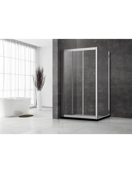 Купить Душевой угл Veconi Rovigo 100 x90 x195  RV031-10090-01-C5 (rv031-10090-01-c5) по цене 48597 руб., в Санкт-Петебруге в интернет магазине 100-Систем, а также дургие товары Veconi из раздела Душевые ограждения и Душевые кабины и ограждения