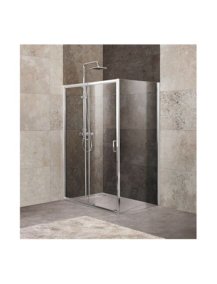 Купить Душевой уголок BelBagno UNIQUE-AH-1-120/135-90-C-Cr стекло прозрачное (unique-ah-1-120/135-90-c-cr) по цене 41900 руб., в Санкт-Петебруге в интернет магазине 100-Систем, а также дургие товары BelBagno из раздела Душевые ограждения и Душевые кабины и ограждения
