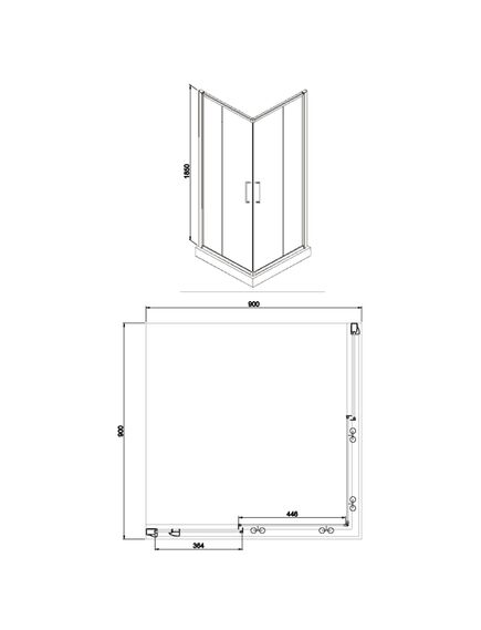 Купить Душевой уголок Azario Greenwood 90х90 AZ-NNE1142 900 (az-nne1142 900) по цене 26100 руб., в Санкт-Петебруге в интернет магазине 100-Систем, а также дургие товары Azario из раздела Душевые ограждения и Душевые кабины и ограждения