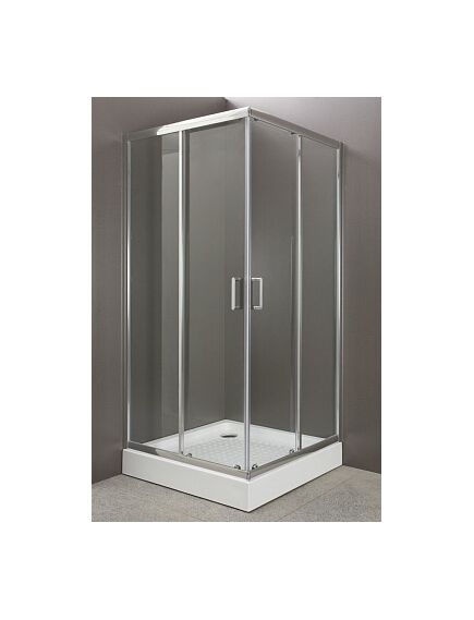Купить Душевой уголок BelBagno UNO-195-A-2-90-C-Cr 90x90 профиль Хром стекло прозрачное (uno-195-a-2-90-c-cr) по цене 25300 руб., в Санкт-Петебруге в интернет магазине 100-Систем, а также дургие товары BelBagno из раздела Душевые ограждения и Душевые кабины и ограждения
