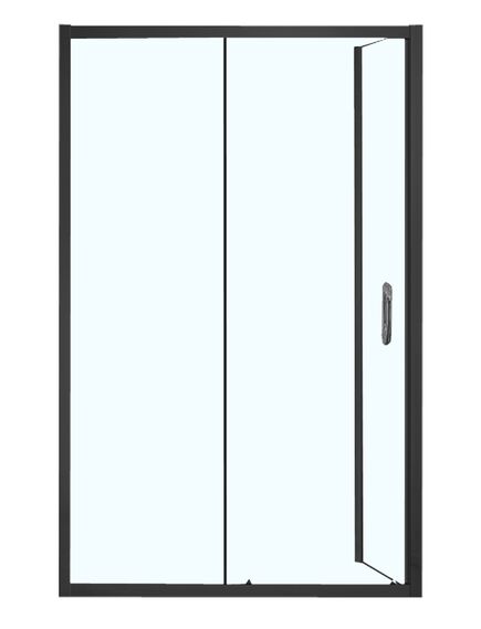 Купить Душевой уголок Azario Milton 120х80 AZ-ND1131 L 1200 BLACK левый (az-nd1131-l 1200 black) по цене 27750 руб., в Санкт-Петебруге в интернет магазине 100-Систем, а также дургие товары Azario из раздела Душевые ограждения и Душевые кабины и ограждения