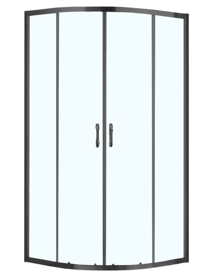 Купить Душевой уголок Azario Milton 90х90 AZ-ND2142 900 Black (az-nd2142 900 black) по цене 24450 руб., в Санкт-Петебруге в интернет магазине 100-Систем, а также дургие товары Azario из раздела Душевые ограждения и Душевые кабины и ограждения