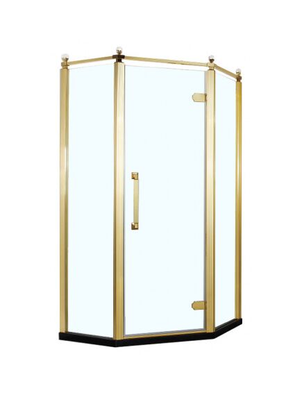 Купить Душевой уголок Azario Ontario 90х90 AZ-NBB3231 900 GOLD (az-nbb3231 900 gold) по цене 51600 руб., в Санкт-Петебруге в интернет магазине 100-Систем, а также дургие товары Azario из раздела Душевые ограждения и Душевые кабины и ограждения