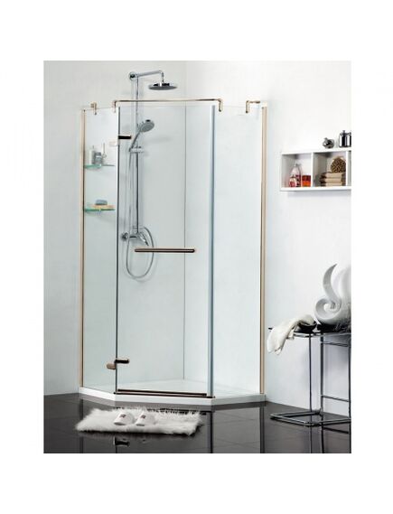 Купить Душевой уголок Azario Montreal 90х90 AZ-NWG3231 900 L GOLD левый (az-nwg3231 900 l gold) по цене 45900 руб., в Санкт-Петебруге в интернет магазине 100-Систем, а также дургие товары Azario из раздела Душевые ограждения и Душевые кабины и ограждения