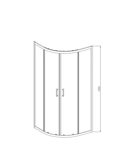 Купить Душевой уголок Alhpa VSQ-3AL900MT, 900*900, хром, стекло текстурное, , шт (vsq-3al900mt) по цене 29070 руб., в Санкт-Петебруге в интернет магазине 100-Систем, а также дургие товары Vincea из раздела Душевые ограждения и Душевые кабины и ограждения