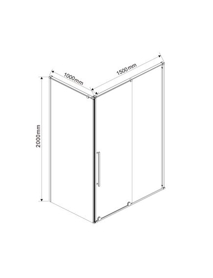 Купить Душевой уголок Arno VSR-1A1015CL, 1500*1000, хром, стекло прозрачное, , шт (vsr-1a1015cl) по цене 53209.5 руб., в Санкт-Петебруге в интернет магазине 100-Систем, а также дургие товары Vincea из раздела Душевые ограждения и Душевые кабины и ограждения