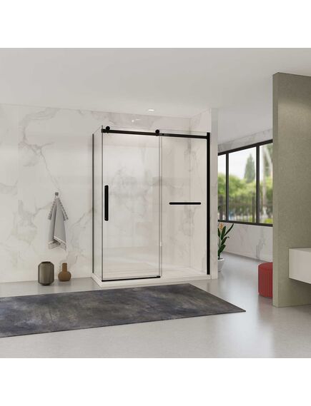 Купить Душевой уголок Como Soft VSR-1CS9014CLB, 1400*900, хром, стекло прозрачное, , шт (vsr-1cs9014clb) по цене 56126 руб., в Санкт-Петебруге в интернет магазине 100-Систем, а также дургие товары Vincea из раздела Душевые ограждения и Душевые кабины и ограждения