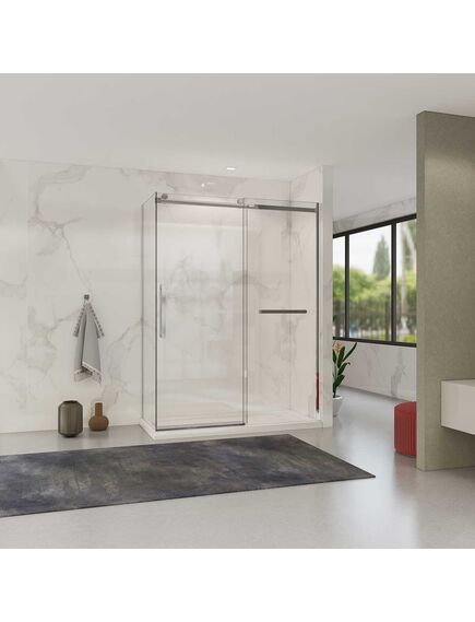 Купить Душевой уголок Como Soft VSR-1CS9015CL, 1500*900, хром, стекло прозрачное, , шт (vsr-1cs9015cl) по цене 58843 руб., в Санкт-Петебруге в интернет магазине 100-Систем, а также дургие товары Vincea из раздела Душевые ограждения и Душевые кабины и ограждения