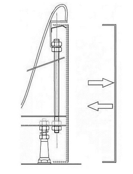 Купить Крепление панели Ravak 10° (b28100000n) по цене 5170 руб., в Санкт-Петебруге в интернет магазине 100-Систем, а также дургие товары RAVAK из раздела Комплектующие для душевых кабин и ограждений и Душевые кабины и ограждения
