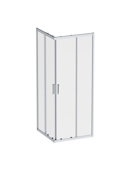 Купить W90G-403-8080-MT Gem душевое огражд квадратн.,раздвиж.двери 80x80 хром мат.,стекло прозрачн (w90g-403-8080-mt) по цене 33490 руб., в Санкт-Петебруге в интернет магазине 100-Систем, а также дургие товары AM.PM из раздела Душевые ограждения и Душевые кабины и ограждения