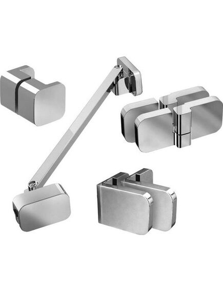 Купить Фурнитура в SET BSD2-R 100 Ravak Brilliant D01000A085 хром (d01000a085) по цене 50270 руб., в Санкт-Петебруге в интернет магазине 100-Систем, а также дургие товары RAVAK из раздела Комплектующие для душевых кабин и ограждений и Душевые кабины и ограждения