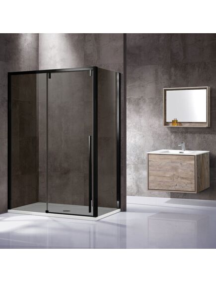 Купить Душевой уголок Lugano VSR-1L9012CGB-1, 1200*900, черный, стекло тонированное, , шт (vsr-1l9012cgb-1) по цене 74570.25 руб., в Санкт-Петебруге в интернет магазине 100-Систем, а также дургие товары Vincea из раздела Душевые ограждения и Душевые кабины и ограждения