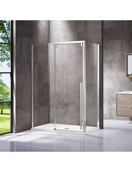 Купить Душевой уголок Lugano VSR-1L9013CL-1, 1300*900, хром, стекло прозрачное, , шт (vsr-1l9013cl-1) по цене 66547.5 руб., в Санкт-Петебруге в интернет магазине 100-Систем, а также дургие товары Vincea из раздела Душевые ограждения и Душевые кабины и ограждения
