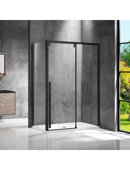 Купить Душевой уголок Lugano VSR-1L9015CLB-1, 1500*900, черный, стекло прозрачное, , шт (vsr-1l9015clb-1) по цене 68661.25 руб., в Санкт-Петебруге в интернет магазине 100-Систем, а также дургие товары Vincea из раздела Душевые ограждения и Душевые кабины и ограждения