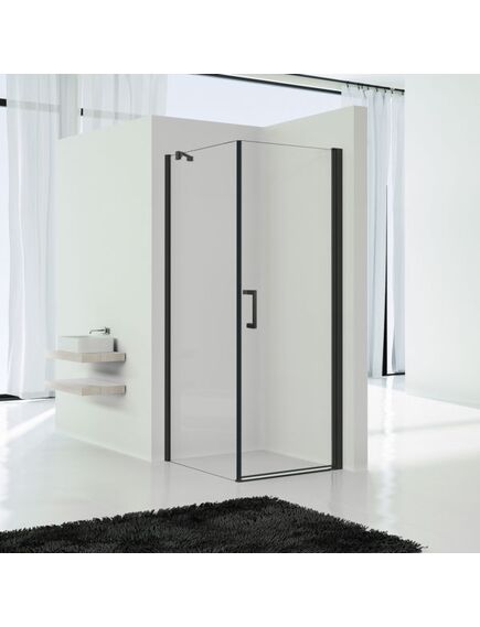 Купить Душевой уголок Orta VSR-1O9090CLB, 900*900, черный, стекло прозрачное, , шт (vsr-1o9090clb) по цене 38076 руб., в Санкт-Петебруге в интернет магазине 100-Систем, а также дургие товары Vincea из раздела Душевые ограждения и Душевые кабины и ограждения