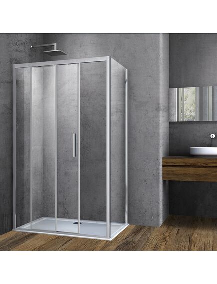 Купить Душевой уголок Soft VSR-3SO1013CL, 1300*1000, хром, стекло прозрачное, , шт (vsr-3so1013cl) по цене 46303 руб., в Санкт-Петебруге в интернет магазине 100-Систем, а также дургие товары Vincea из раздела Душевые ограждения и Душевые кабины и ограждения