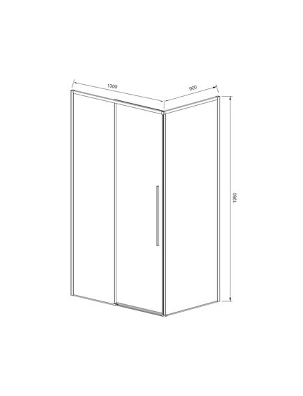Купить Душевой уголок Slim-N VSR-4SN9013CLB, 1300*900, черный, стекло прозрачное, , шт (vsr-4sn9013clb) по цене 44944.5 руб., в Санкт-Петебруге в интернет магазине 100-Систем, а также дургие товары Vincea из раздела Душевые ограждения и Душевые кабины и ограждения