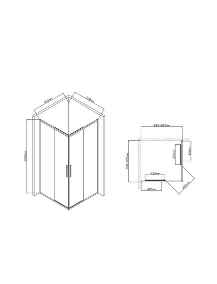 Купить Душевой уголок Slim-U VSS-2SU900CL, 900*900, хром, стекло прозрачное, , шт (vss-2su900cl) по цене 29469 руб., в Санкт-Петебруге в интернет магазине 100-Систем, а также дургие товары Vincea из раздела Душевые ограждения и Душевые кабины и ограждения Купить Душевой уголок Slim-U VSS-2SU900CL, 900*900, хром, стекло прозрачное, , шт (vss-2su900cl) по цене 29469 руб., в Санкт-Петебруге в интернет магазине 100-Систем, а также дургие товары Vincea из раздела Душевые ограждения и Душевые кабины и ограждения