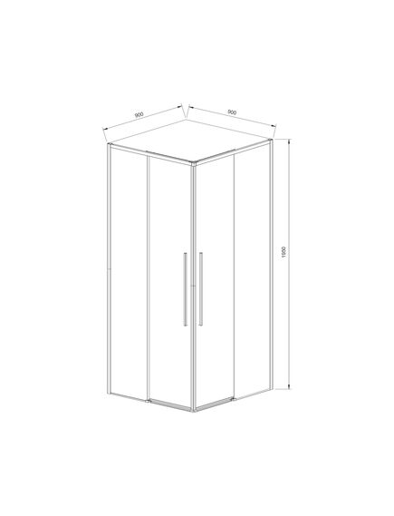 Купить Душевой уголок Slim-N VSS-4SN900CLB, 900*900, черный, стекло прозрачное, , шт (vss-4sn900clb) по цене 31701.5 руб., в Санкт-Петебруге в интернет магазине 100-Систем, а также дургие товары Vincea из раздела Душевые ограждения и Душевые кабины и ограждения