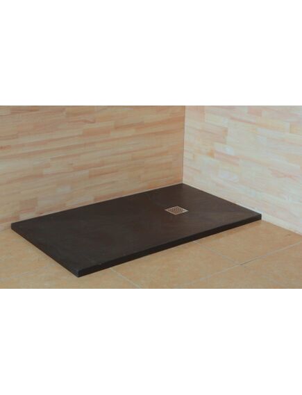 Купить Душевой поддон из искусственного камня RGW STT ST-0148G 80x140x2,5 Серый (16152814-02) по цене 37424.07 руб., в Санкт-Петебруге в интернет магазине 100-Систем, а также дургие товары RGW из раздела Прямоугольные и Душевые поддоны