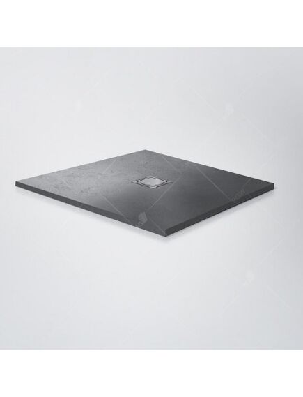Купить Душевой поддон из искусственного камня RGW STT ST-0099G 90x90x2,5 Графит (16152099-02) по цене 21894.97 руб., в Санкт-Петебруге в интернет магазине 100-Систем, а также дургие товары RGW из раздела Квадратные и Душевые поддоны
