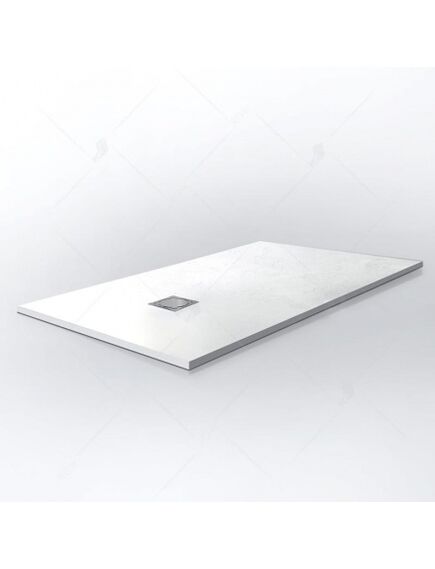 Купить Душевой поддон из искусственного камня RGW STT ST-0128W 80x120x2,5 Белый (16152812-01) по цене 25594.55 руб., в Санкт-Петебруге в интернет магазине 100-Систем, а также дургие товары RGW из раздела Прямоугольные и Душевые поддоны
