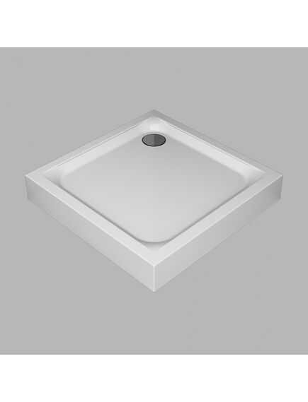 Купить W90T-403-090W Gem, душевой поддон квадратный, 90х90 с сифоном, белый (w90t-403-090w) по цене 23690 руб., в Санкт-Петебруге в интернет магазине 100-Систем, а также дургие товары AM.PM из раздела Квадратные и Душевые поддоны