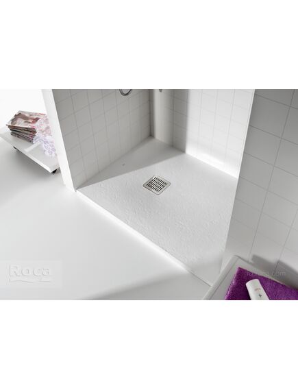 Купить Душевой поддон из материала Stonex® Roca Terran 1200X900 с сифоном, белый, AP1014B038401100 (ap1014b038401100) по цене 42448.77 руб., в Санкт-Петебруге в интернет магазине 100-Систем, а также дургие товары ROCA из раздела Прямоугольные и Душевые поддоны