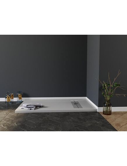 Купить Душевой поддон Aquanet Delight 140х80 серый (258884) по цене 39370 руб., в Санкт-Петебруге в интернет магазине 100-Систем, а также дургие товары AQUANET из раздела Прямоугольные и Душевые поддоны