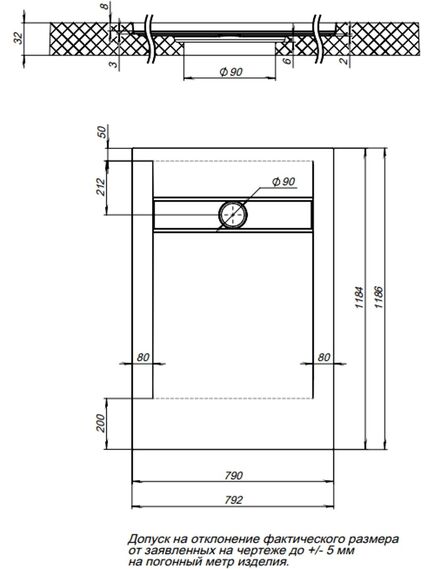 Купить Душевой поддон Aquanet Pleasure 120x80 (255437) по цене 28340 руб., в Санкт-Петебруге в интернет магазине 100-Систем, а также дургие товары AQUANET из раздела Прямоугольные и Душевые поддоны