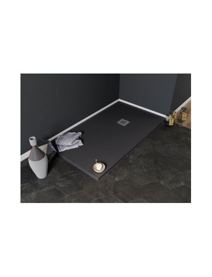 Купить Душевой поддон Aquanet Pleasure 160х80 черный (258894) по цене 37270 руб., в Санкт-Петебруге в интернет магазине 100-Систем, а также дургие товары AQUANET из раздела Прямоугольные и Душевые поддоны
