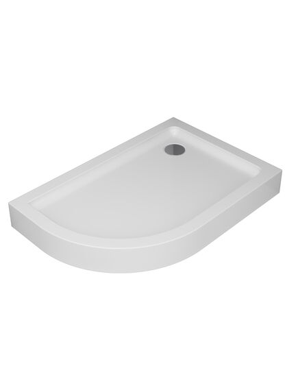 Купить W83T-302R120W Like 120  Поддон для душ. ограждения, правосторонний, 120x80, белый акрил (w83t-302r120w) по цене 24990 руб., в Санкт-Петебруге в интернет магазине 100-Систем, а также дургие товары AM.PM из раздела Нестандартные и Душевые поддоны