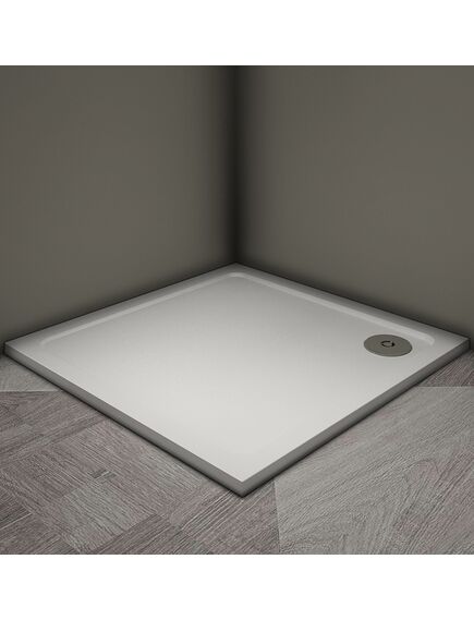 Купить Поддон Veconi  90x90x3  TZ-08 (tz08-90k-01-19c3) по цене 18103 руб., в Санкт-Петебруге в интернет магазине 100-Систем, а также дургие товары Veconi из раздела Квадратные и Душевые поддоны