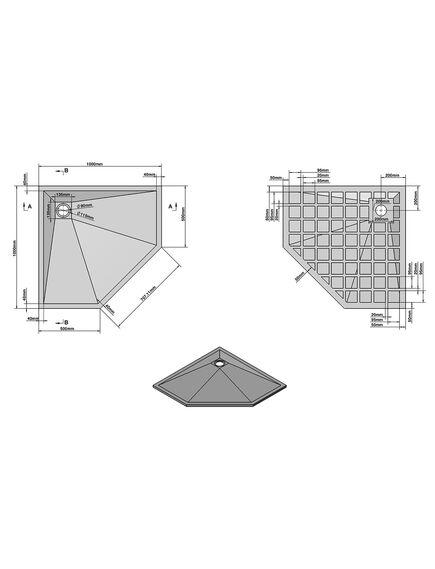 Купить Поддон для душа из искусственного камня VST-4SP1010W, 1000*1000*25, белый матовый, , шт (vst-4sp1010w) по цене 25089.5 руб., в Санкт-Петебруге в интернет магазине 100-Систем, а также дургие товары Vincea из раздела Нестандартные и Душевые поддоны