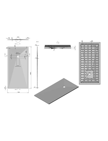 Купить Поддон для душа из искусственного камня VST-4SR9018W, 1800*900*30, белый матовый, , шт (vst-4sr9018w) по цене 49970 руб., в Санкт-Петебруге в интернет магазине 100-Систем, а также дургие товары Vincea из раздела Прямоугольные и Душевые поддоны