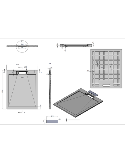 Купить Поддон для душа из искусственного камня VST-4SRL8010W,1000*800*25, белый матовый, , шт (vst-4srl8010w) по цене 23341.5 руб., в Санкт-Петебруге в интернет магазине 100-Систем, а также дургие товары Vincea из раздела Прямоугольные и Душевые поддоны
