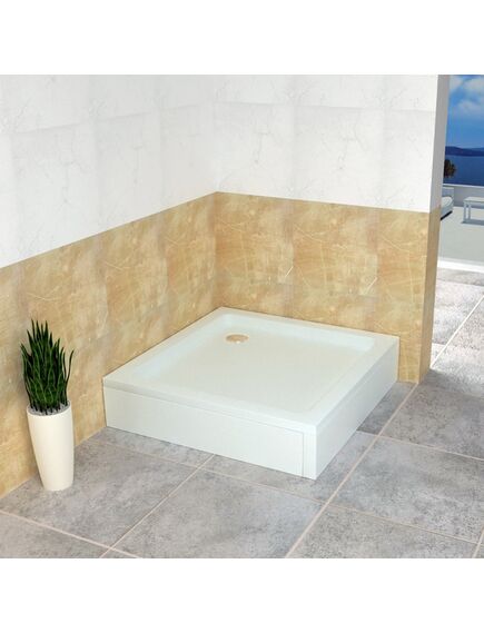 Купить Акриловый поддон для душа RGW Acrylic Style 80x80 16180188-11 Белый (16180188-11) по цене 14309.86 руб., в Санкт-Петебруге в интернет магазине 100-Систем, а также дургие товары RGW из раздела Квадратные и Душевые поддоны
