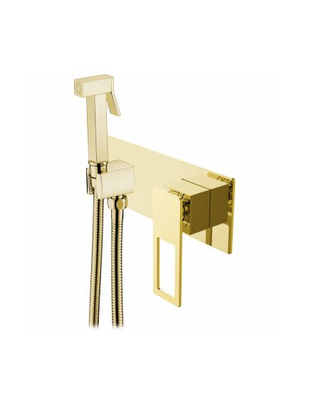 Купить Гигеническая лейка со смесителем GOLD (147-g) по цене 41818 руб., в Санкт-Петебруге в интернет магазине 100-Систем, а также дургие товары BOHEME из раздела Гигиенический душ со смесителем и Гигиенический душ