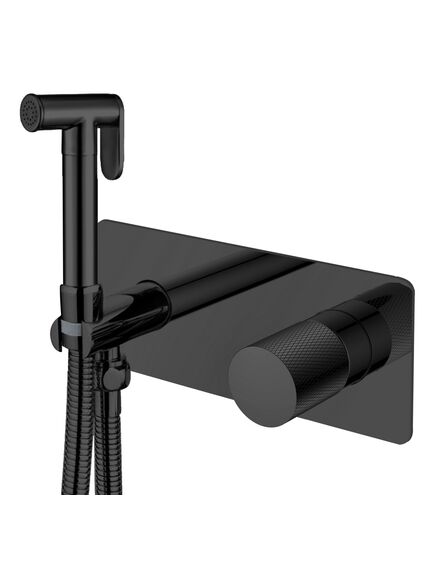 Купить Смеситель гигиенический STICK BLACK TOUCH BLACK (127-bb.2) по цене 32720 руб., в Санкт-Петебруге в интернет магазине 100-Систем, а также дургие товары BOHEME из раздела Гигиенический душ со смесителем и Гигиенический душ