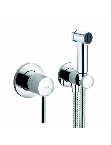 Купить KLUDI BOZZ Гигиенический набор, комплект, арт. 389980576 (389980576) по цене 24617 руб., в Санкт-Петебруге в интернет магазине 100-Систем, а также дургие товары Kludi из раздела Гигиенический душ со смесителем и Гигиенический душ