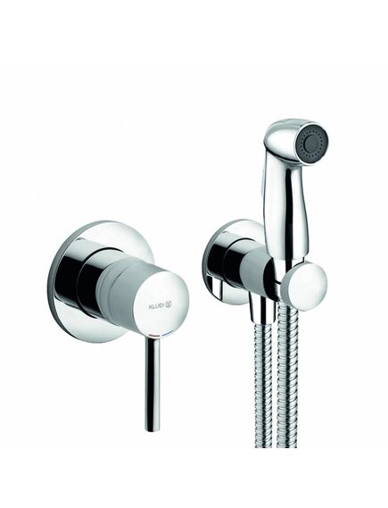 Купить KLUDI BOZZ Гигиенический набор, комплект, арт. 389990576 (389990576) по цене 24721 руб., в Санкт-Петебруге в интернет магазине 100-Систем, а также дургие товары Kludi из раздела Гигиенический душ со смесителем и Гигиенический душ