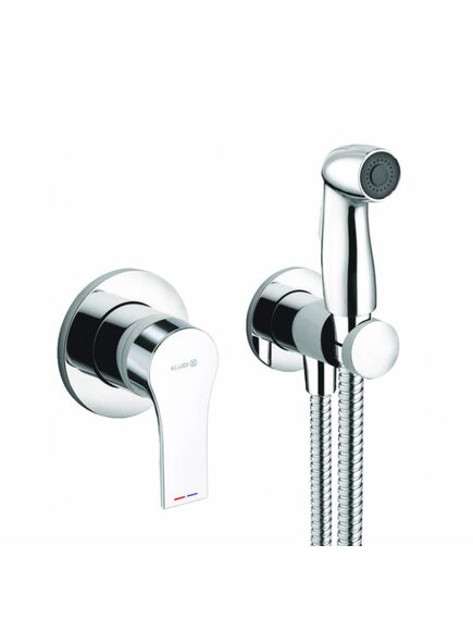 Купить KLUDI ZENTA SL Гигиенический набор, душ комплект, арт. 489990565 (489990565) по цене 17140 руб., в Санкт-Петебруге в интернет магазине 100-Систем, а также дургие товары Kludi из раздела Гигиенический душ со смесителем и Гигиенический душ