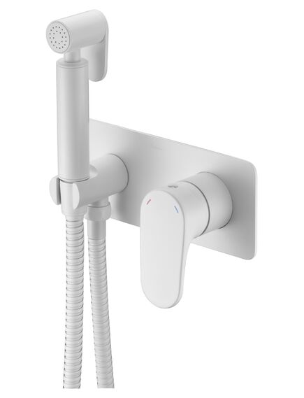 Купить BOHEME Гигиенический душ со смесителем SPECTRE Matt White 457-MW (457-mw) по цене 25694 руб., в Санкт-Петебруге в интернет магазине 100-Систем, а также дургие товары BOHEME из раздела Гигиенический душ со смесителем и Гигиенический душ